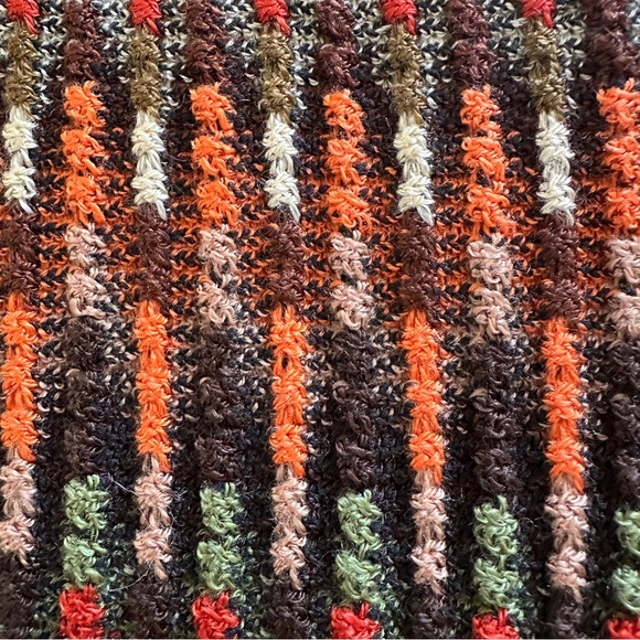 12th Tribe Multicolor Knit Crop Top - Picture 5 of 9